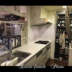 キッチン/大掃除/ブログやってます♪/ブログで紹介してます!/shabbby chic...などのインテリア実例 - 2016-11-25 22:21:10