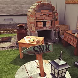ダンナ作ピザ窯のインテリア実例 Roomclip ルームクリップ ダンナ作ピザ窯のインテリア実例 Roomclip ルームクリップ