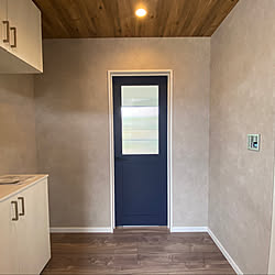 ネイビーブルーの壁紙のインテリア実例 Roomclip ルームクリップ