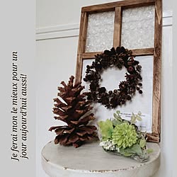 玄関/入り口/ガラスシート♡/フェイク仲間/フェイクフラワーの花束♡/いいね・コメントありがとうございます♡...などのインテリア実例 - 2014-08-13 17:27:39