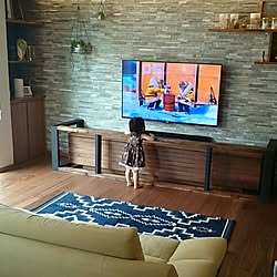 テレビガードのインテリア実例 Roomclip ルームクリップ