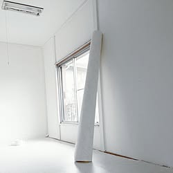 部屋全体/廊下/ビアンコカララ/クッションフロアマット/セルフリフォーム...などのインテリア実例 - 2015-12-21 10:47:04