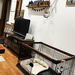 ゲージ/犬のいる暮らし/ダイソー/100均/DIY...などのインテリア実例 - 2019-06-30 10:13:19