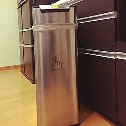 キッチン ゴミ箱 自動開閉 楽天で買ったもの 買ってよかったもののインテリア実例 2017 02 17 00 15 19 Roomclip ルームクリップ