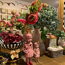 花のある暮らし/アート系ミックススタイル/アートのある暮らし/アート/生花を飾る...などのインテリア実例 - 2020-03-31 07:56:28