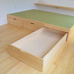 小上がり下の収納のインテリア実例 Roomclip ルームクリップ