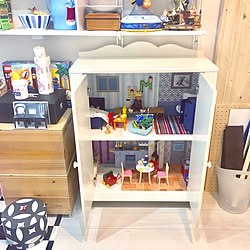 ドールハウス リメイクシートのインテリア実例 Roomclip ルームクリップ