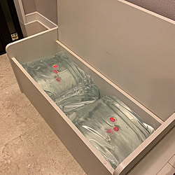 キッチン フレシャス ウォーターサーバー隠し ウォーターサーバー 食器収納 などのインテリア実例 17 07 21 48 09 Roomclip ルームクリップ