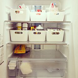 キッチン/整理整頓/整理整頓部/冷蔵庫開けたら…/冷蔵庫は詰め込まない...などのインテリア実例 - 2014-10-22 20:54:41