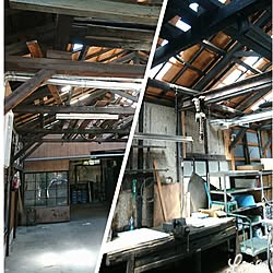 工場系のインテリア実例 Roomclip ルームクリップ