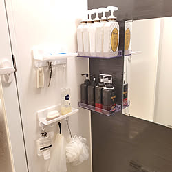 ニトリ バス用品のインテリア実例 Roomclip ルームクリップ