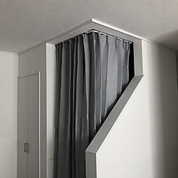 突っ張り棒 リビング階段のおしゃれなインテリアコーディネート レイアウトの実例 Roomclip ルームクリップ