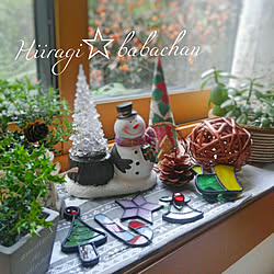 出窓/クリスマス/緑のある暮らし/ありがとう❤/RC の出会いに感謝!...などのインテリア実例 - 2017-11-14 10:31:35