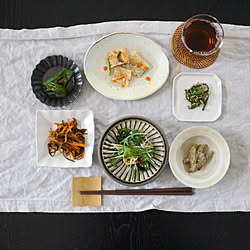 IKEA/テーブルランナー/陶器市で購入/陶器市/お昼ごはん...などのインテリア実例 - 2020-06-27 14:36:51