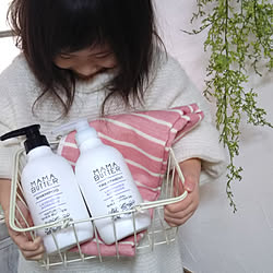 バス/トイレ/モニター中/mamabutter/シャンプー&トリートメント/小さなモデルさん...などのインテリア実例 - 2019-01-26 11:40:08