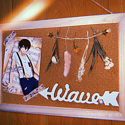 コルクボード アニメグッズのインテリア実例 Roomclip ルームクリップ