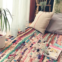 裂き布のインテリア実例 Roomclip ルームクリップ 裂き布のインテリア実例 Roomclip ルームクリップ