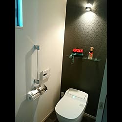 バス トイレ 黒い床のおしゃれなインテリアコーディネート レイアウトの実例 Roomclip ルームクリップ