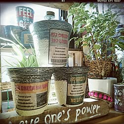 棚/ライクミックス/男前とナチュラルMIX/カフェ風インテリア/フォロワーさんに感謝♥...などのインテリア実例 - 2016-12-10 10:09:18