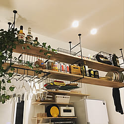 Ikea 吊り下げ棚のインテリア実例 Roomclip ルームクリップ