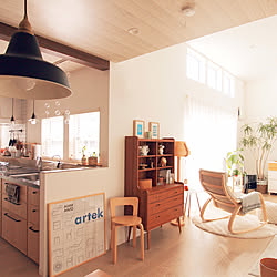 部屋全体/北欧家具/ヤコブソンランプ/artek/アルテック...などのインテリア実例 - 2017-11-07 19:54:07