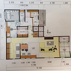 間取り 家事動線のインテリア実例 Roomclip ルームクリップ