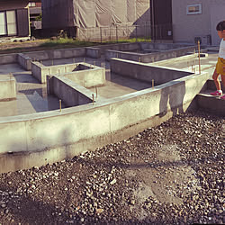 基礎工事完了/北側道路/土地65坪/縦長の土地/小学校から徒歩30秒...などのインテリア実例 - 2019-07-17 21:47:47
