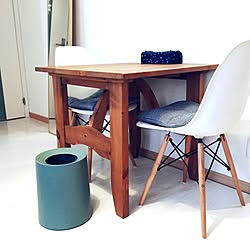 回転チェア モモナチュラル 椅子 一枚板テーブル ダイニングテーブル などのインテリア実例 19 03 17 15 56 28 Roomclip ルームクリップ