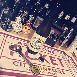 キッチン/ビール好き♥/ビール瓶集めてます。/RCの出会いに感謝♥︎/いいね♪本当に感謝です♥...などのインテリア実例 - 2018-03-01 22:23:49