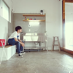 キッチン/照明/アンティーク/DIY/一人暮らし...などのインテリア実例 - 2018-10-21 12:08:38