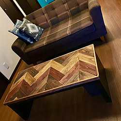 セリア ローテーブルリメイクのインテリア実例 Roomclip ルームクリップ