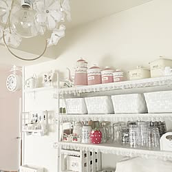 キッチン/他に写せる場所がありません/ホワイトにしたい/ホワイト初心者/ホワイトインテリアに憧れて...などのインテリア実例 - 2017-03-26 11:25:10