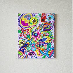 絵画のある生活/アート/ART/インテリア/オシャレ...などのインテリア実例 - 2020-08-22 11:26:09