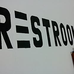 バス/トイレ/house/DIY/painting /handmade...などのインテリア実例 - 2013-09-17 23:56:30