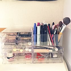 コレクションケース コスメたちのインテリア実例 Roomclip ルームクリップ