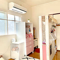 部屋全体/白とピンク/お店屋さんショーケースDIY/お店屋さんDIY/お店屋さん...などのインテリア実例 - 2019-01-26 23:26:35