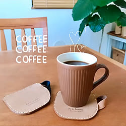 コーヒーのある暮らし/コーヒータイム/boscoダイニングテーブル/ダイニングテーブル/ナチュラルインテリア...などのインテリア実例 - 2020-10-22 12:31:48