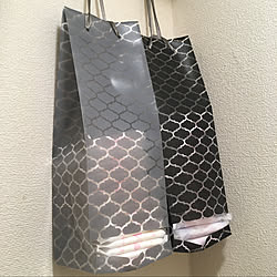 トイレ収納 生理用品収納 ワイン用紙袋 バス トイレ セリアのインテリア実例 17 11 22 22 31 30 Roomclip ルームクリップ