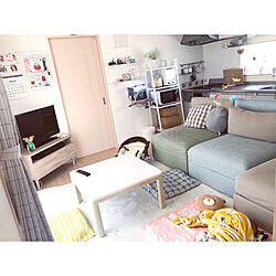 狭い部屋 赤ちゃんのいる暮らしのおしゃれなインテリアコーディネート レイアウトの実例 Roomclip ルームクリップ