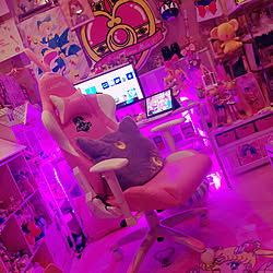 ゲーム機収納 キャラクター 趣味部屋 セーラームーン 棚 などのインテリア実例 07 26 13 22 24 Roomclip ルームクリップ