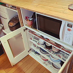 カウンターテーブルdiyのインテリア 手作りの実例 Roomclip ルームクリップ