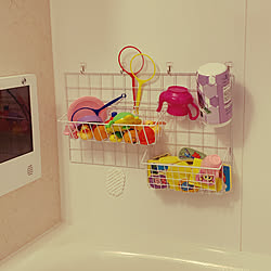 おもちゃ収納 ワッツのインテリア実例 Roomclip ルームクリップ