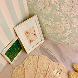 バス トイレ アネモネ トイレ窓 壁紙 窓 などのインテリア実例 18 02 04 09 07 41 Roomclip ルームクリップ