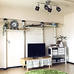 部屋全体/カフェ風インテリア/カフェ風/ドウダンツツジ/多肉植物...などのインテリア実例 - 2017-06-28 08:28:09