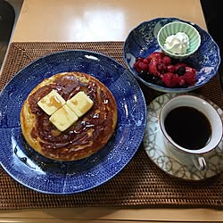 キッチン/ホットケーキ/食器好き/うつわ好き❤︎/こーひーたいむ...などのインテリア実例 - 2017-05-15 20:08:23