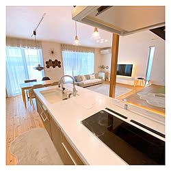 おいしいキッチン ダイニングテーブルのインテリア実例 Roomclip ルームクリップ