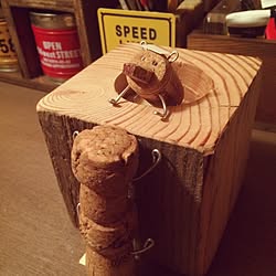 ベッド周り/コルク劇場/心配性部/ケチ部/ハンドメイド...などのインテリア実例 - 2016-10-08 19:43:57