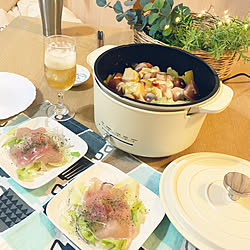 無水調理/キャセロールアンバサダー/キャセロールモニターありがとうございます/山善食卓部/くらしのeショップモニター...などのインテリア実例 - 2019-09-14 20:25:12