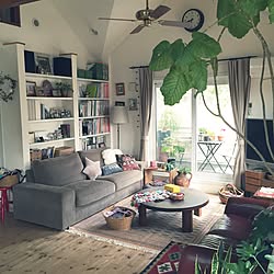 Ikea キリム ラグのインテリア実例 Roomclip ルームクリップ
