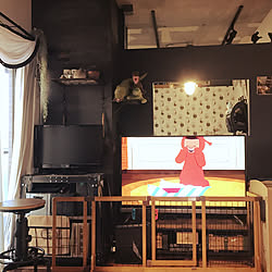 黒板壁紙 黒板diy チョークアート ブルックリンスタイル 男前 などのインテリア実例 11 07 22 31 33 Roomclip ルームクリップ